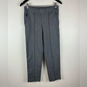 Women's‎ J. CREW Pintuck Workwear Pant Heather Charcoal Pull On Size XS
